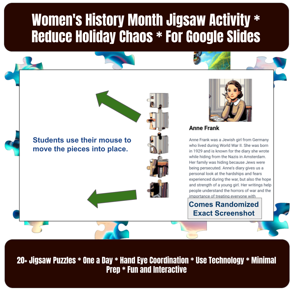 Women's History Month Jigsaw Puzzle