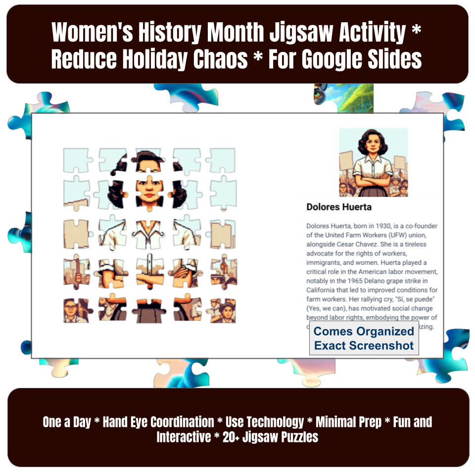 Women's History Month Jigsaw Puzzle