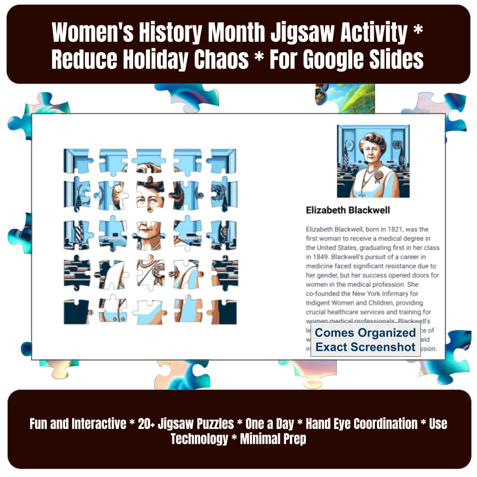 Women's History Month Jigsaw Puzzle