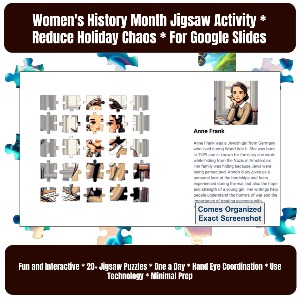 Women's History Month Jigsaw Puzzle