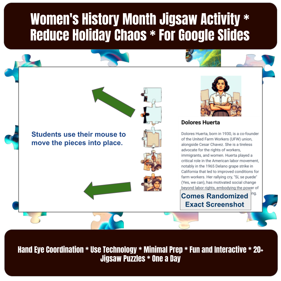 Women's History Month Jigsaw Puzzle