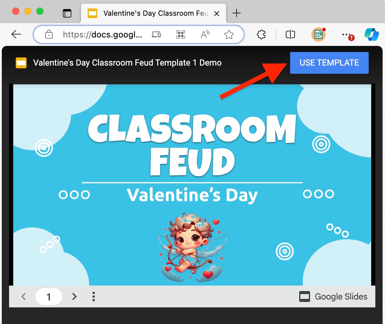 30 Valentine's Day Family Feud Style Questions and Answers Template for Google Slides